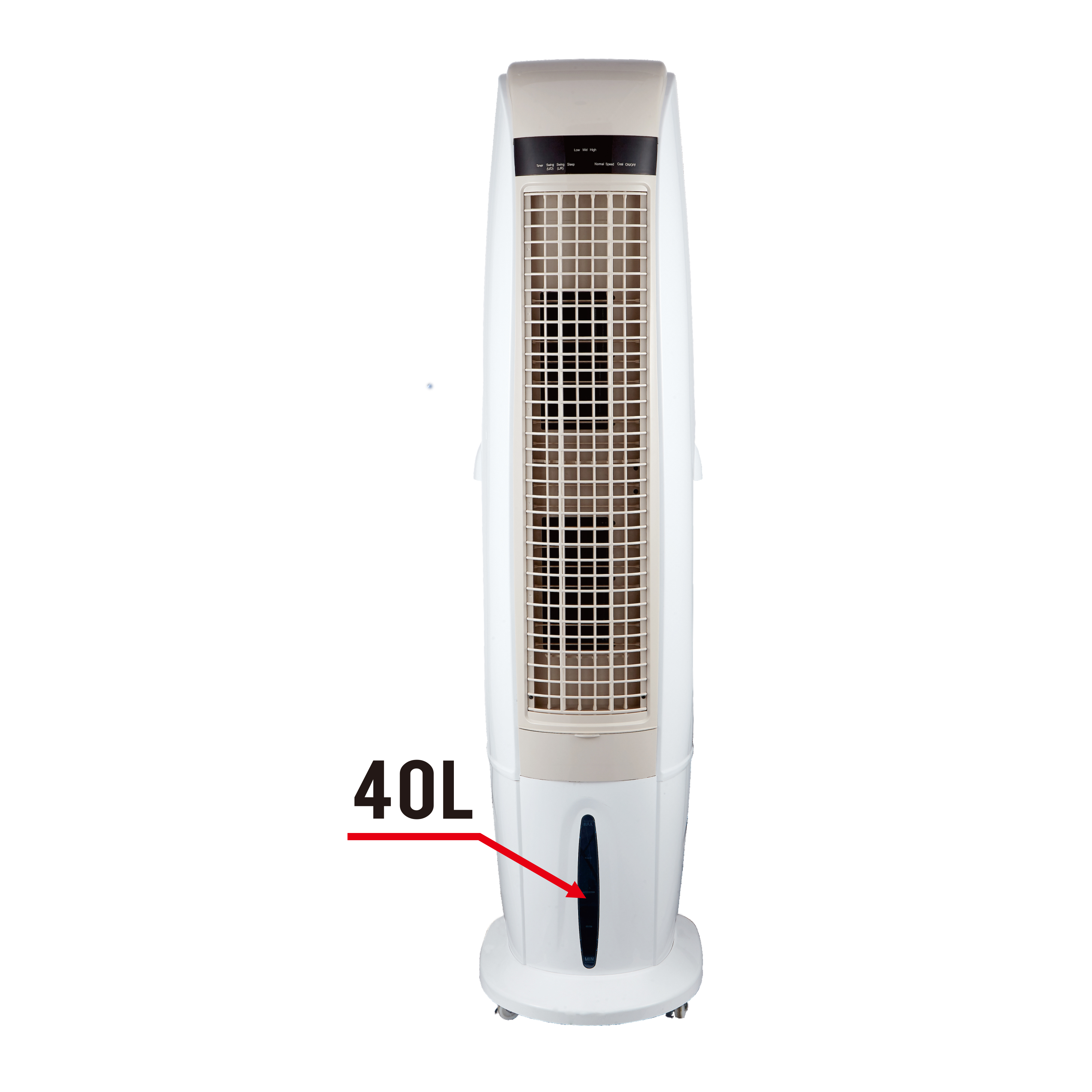 Raffreddatore d'aria per evaporatore mobile a basso rumore da 40 litri