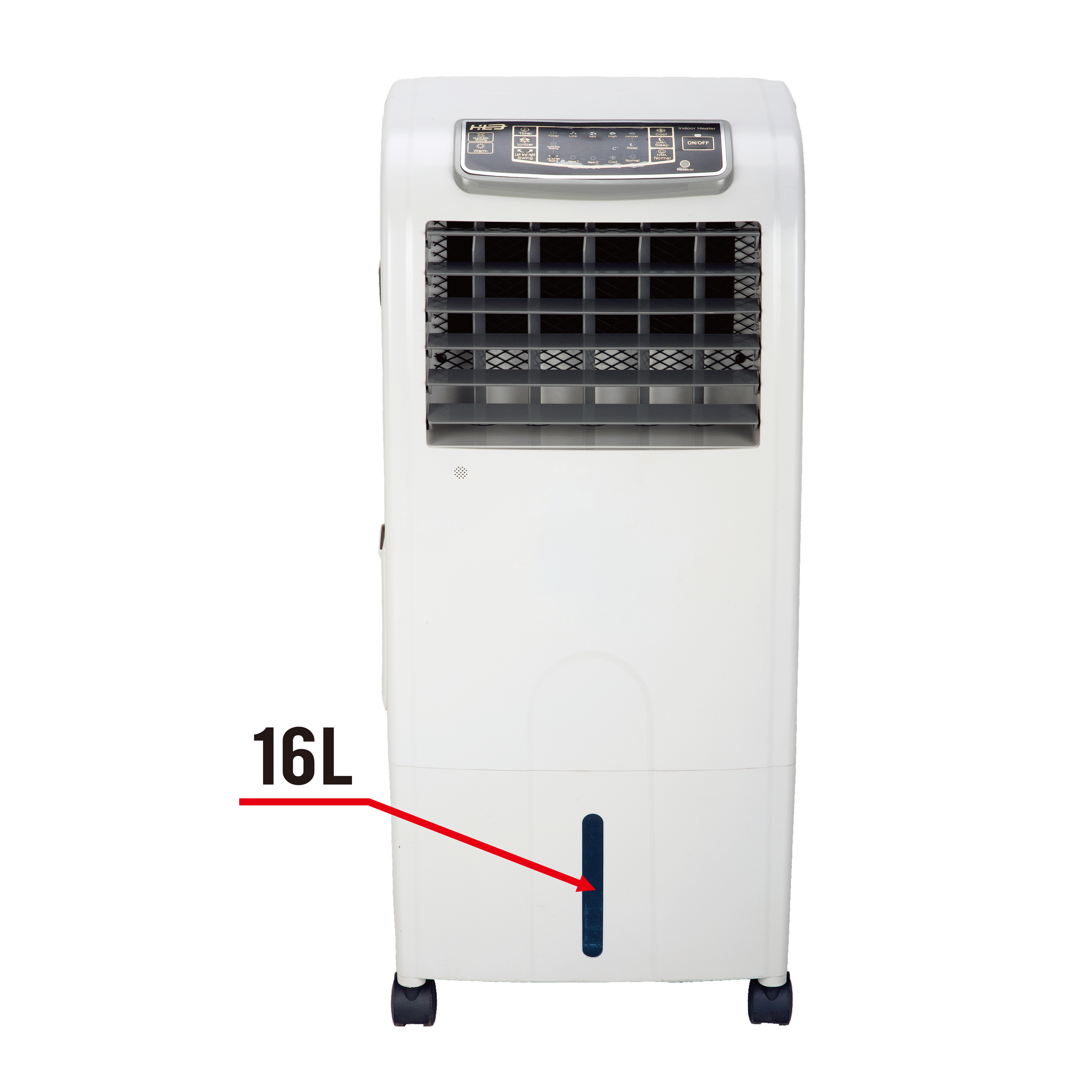 Raffreddamento ad acqua e riscaldamento PTC Riscaldatore di raffreddamento ad aria elettrico 16L